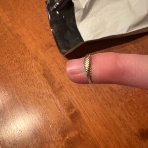 10k gold tolder ring sz 1